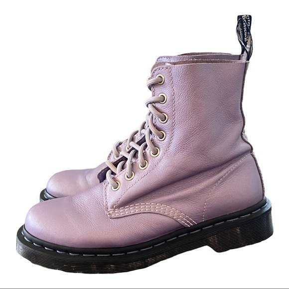 ๐ Dr. Martens 1460 Pascal Virginia Purple Combat Boots ๐ - Picture 13 of 16